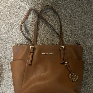 Michael Kors Tan Leather Tote